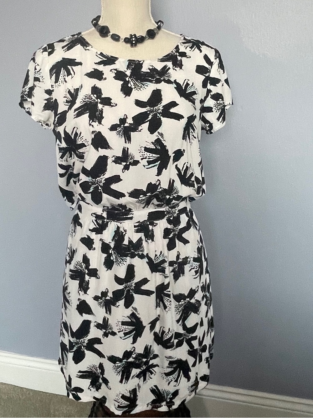 J Crew Mini Summer Dress with Cut Out Back size S